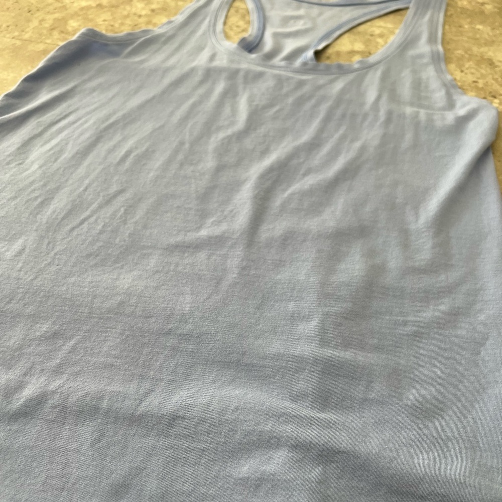 Light Blue Lululemon Love Tank Size 4 - Picture 2 of 4